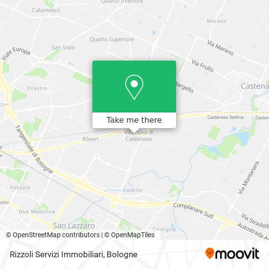 Rizzoli Servizi Immobiliari map
