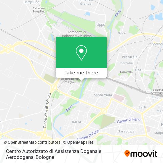 Centro Autorizzato di Assistenza Doganale Aerodogana map