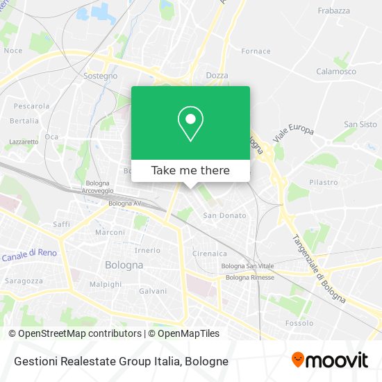 Gestioni Realestate Group Italia map