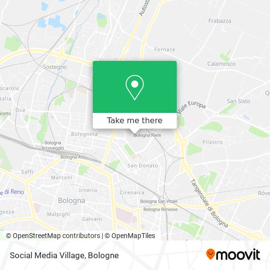 Social Media Village map