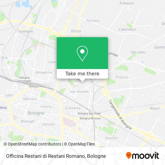 Officina Restani di Restani Romano map