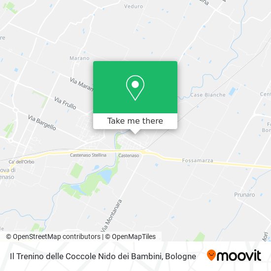 Il Trenino delle Coccole Nido dei Bambini map