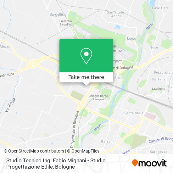 Studio Tecnico Ing. Fabio Mignani - Studio Progettazione Edile map