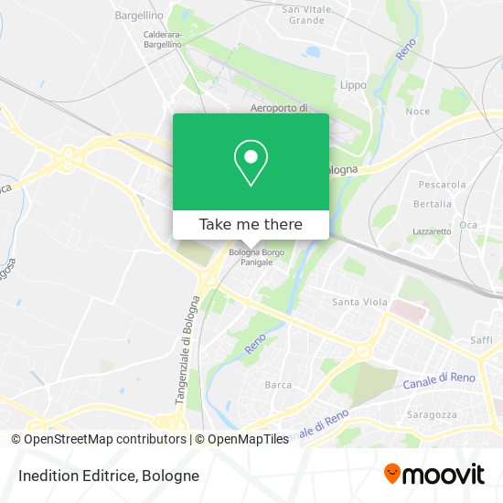 Inedition Editrice map