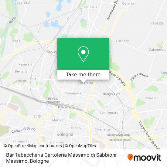 Bar Tabaccheria Cartoleria Massimo di Sabbioni Massimo map
