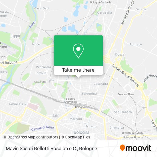 Mavin Sas di Bellotti Rosalba e C. map
