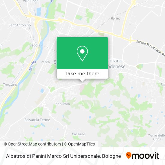 Albatros di Panini Marco Srl Unipersonale map