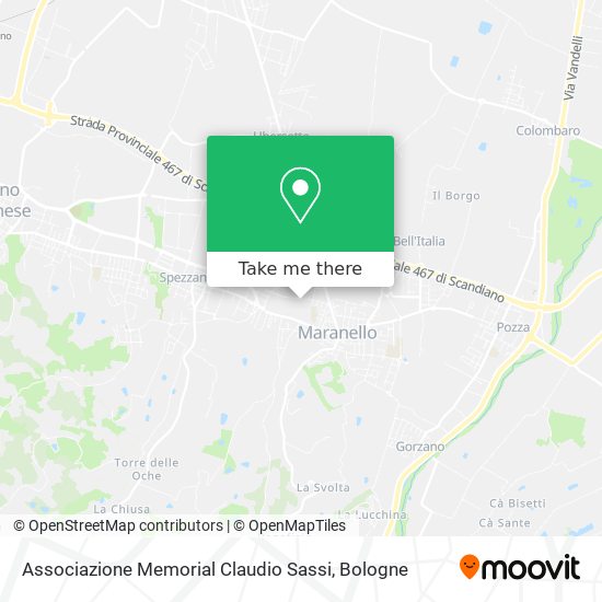 Associazione Memorial Claudio Sassi map