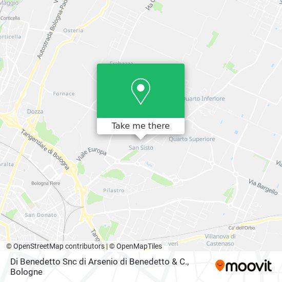 Di Benedetto Snc di Arsenio di Benedetto & C. map