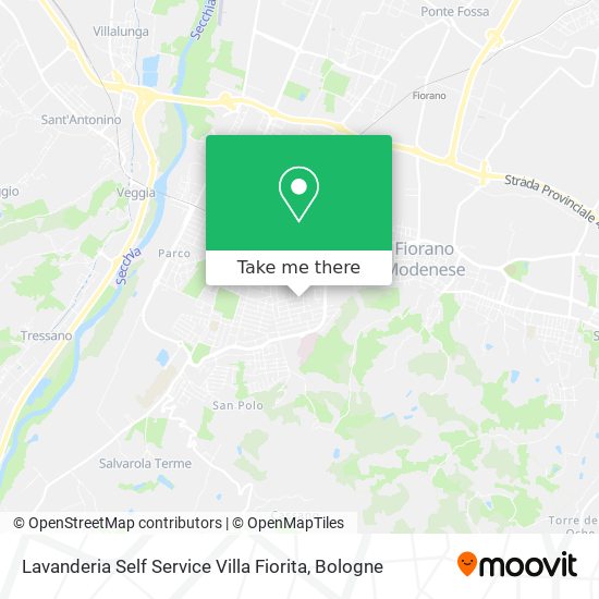 Lavanderia Self Service Villa Fiorita map