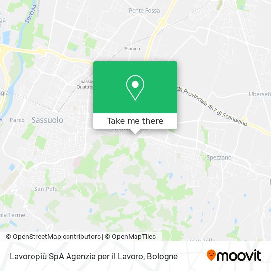 Lavoropiù SpA Agenzia per il Lavoro map