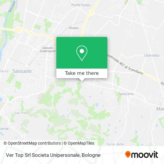 Ver Top Srl Societa Unipersonale map