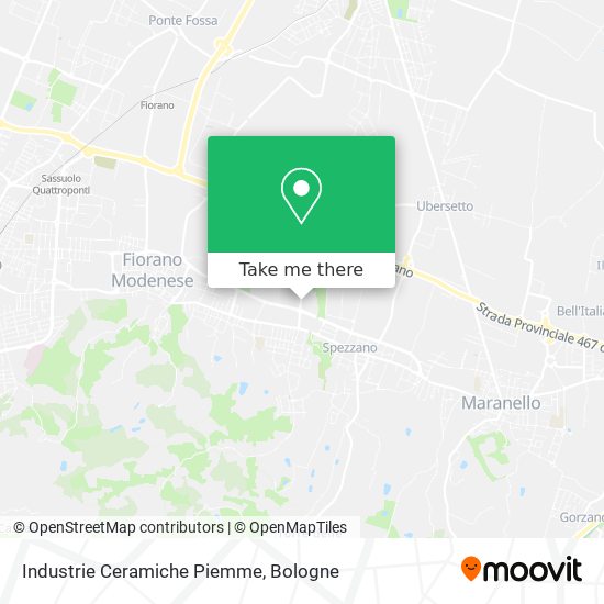 Industrie Ceramiche Piemme map