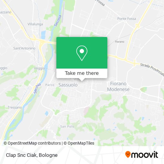 Clap Snc Ciak map