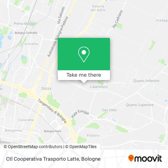 Ctl Cooperativa Trasporto Latte map