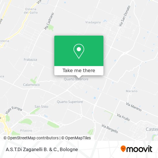 A.S.T.Di Zaganelli B. & C. map