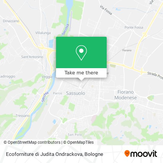 Ecoforniture di Judita Ondrackova map