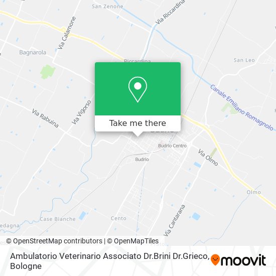 Ambulatorio Veterinario Associato Dr.Brini Dr.Grieco map
