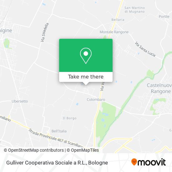Gulliver Cooperativa Sociale a R.L. map