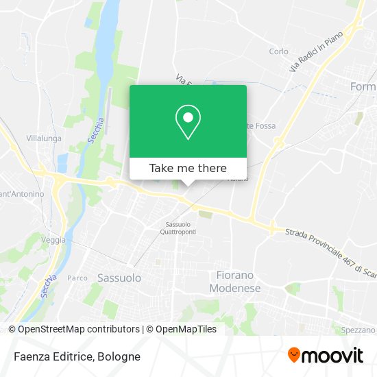 Faenza Editrice map
