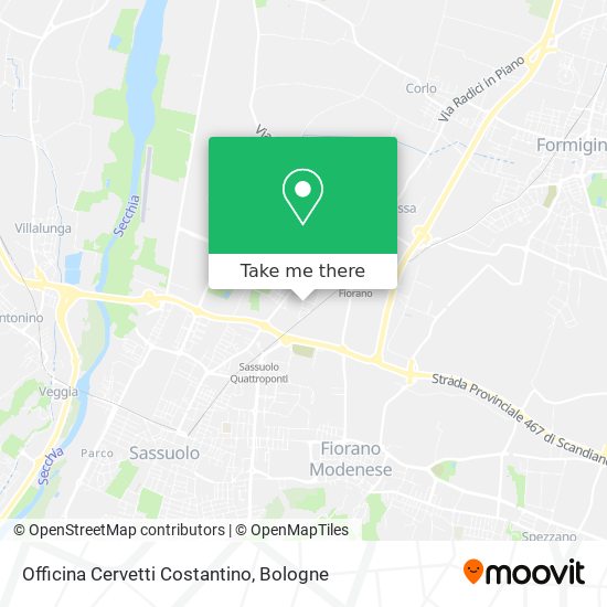 Officina Cervetti Costantino map