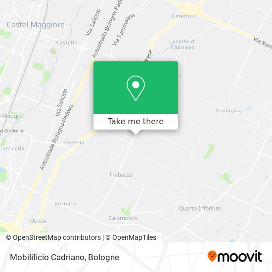 Mobilificio Cadriano map