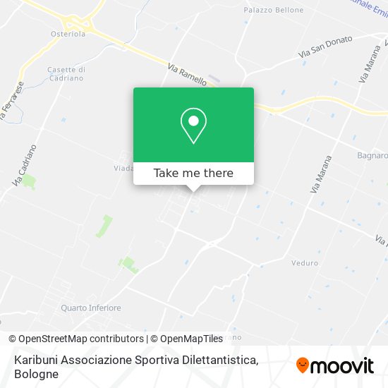 Karibuni Associazione Sportiva Dilettantistica map