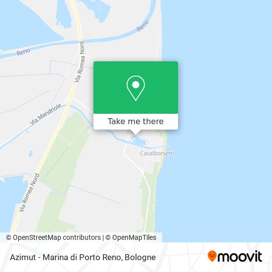 Azimut - Marina di Porto Reno map