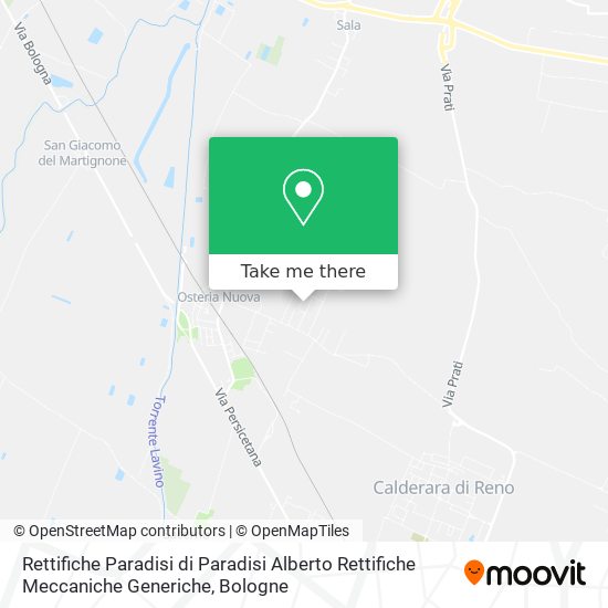 Rettifiche Paradisi di Paradisi Alberto Rettifiche Meccaniche Generiche map