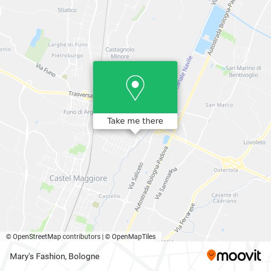 Mary's Fashion map