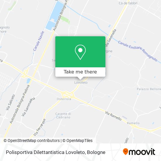 Polisportiva Dilettantistica Lovoleto map