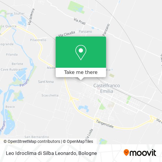 Leo Idroclima di Silba Leonardo map