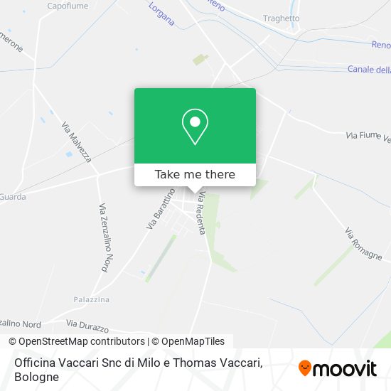 Officina Vaccari Snc di Milo e Thomas Vaccari map