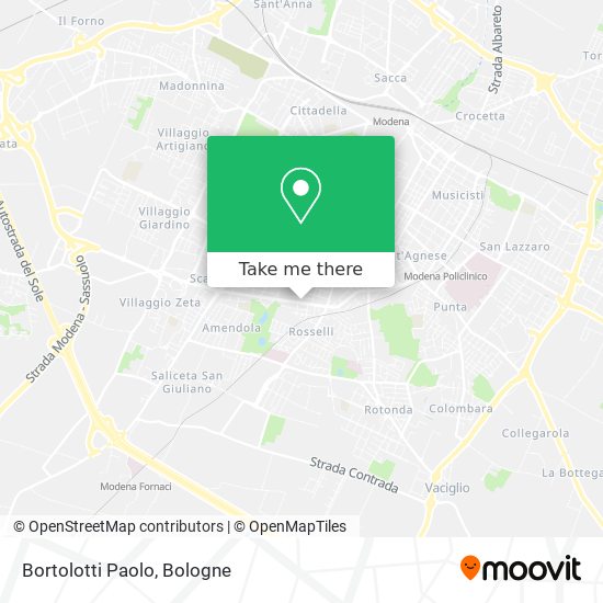 Bortolotti Paolo map