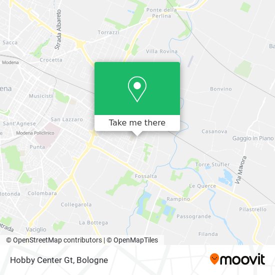 Hobby Center Gt map