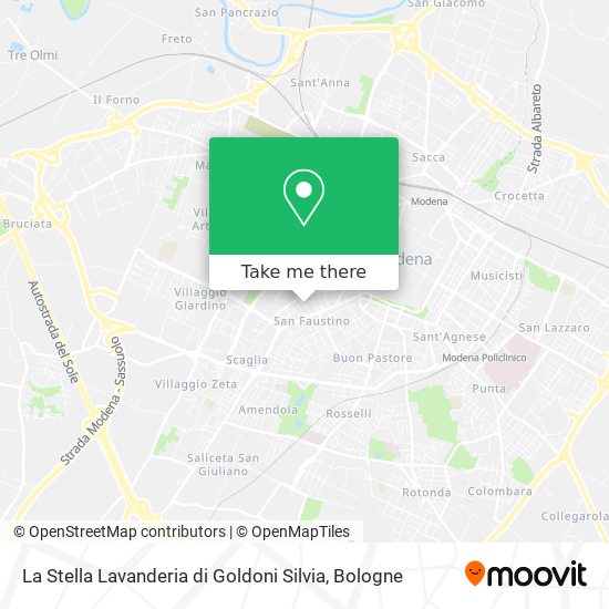 La Stella Lavanderia di Goldoni Silvia map