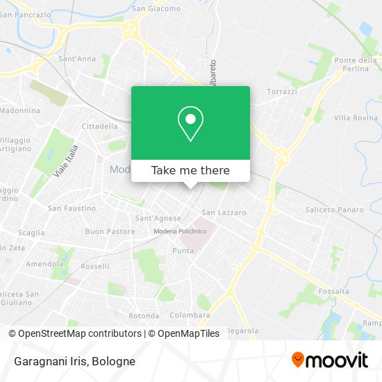 Garagnani Iris map