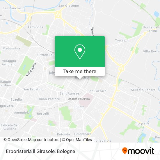 Erboristeria il Girasole map