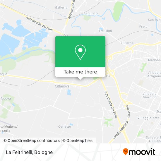 La Feltrinelli map