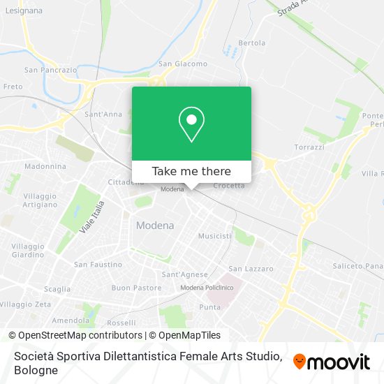 Società Sportiva Dilettantistica Female Arts Studio map