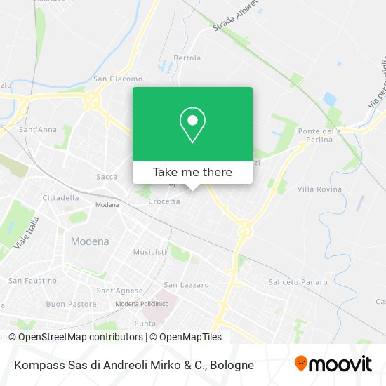 Kompass Sas di Andreoli Mirko & C. map