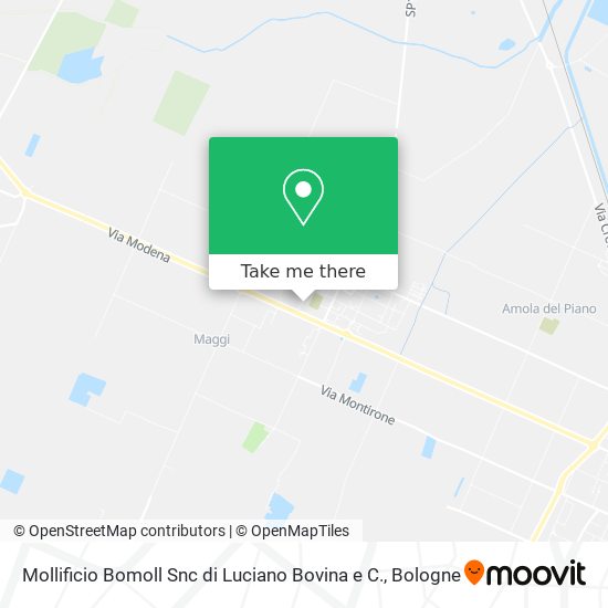 Mollificio Bomoll Snc di Luciano Bovina e C. map