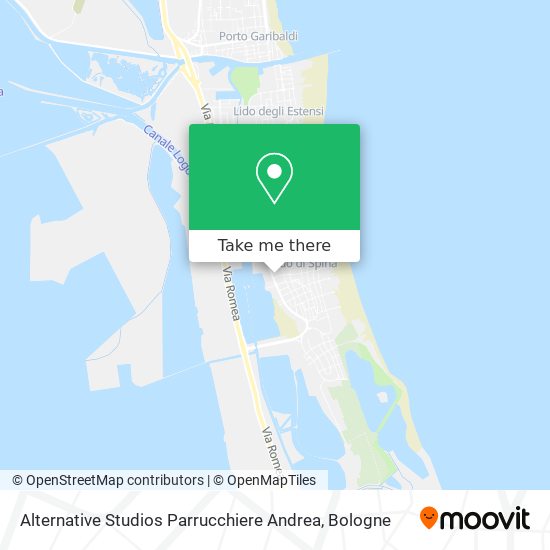 Alternative Studios Parrucchiere Andrea map