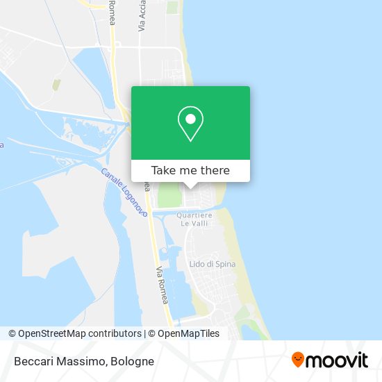 Beccari Massimo map