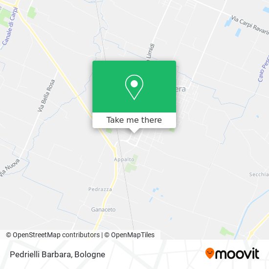 Pedrielli Barbara map