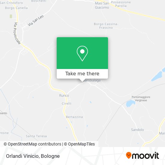 Orlandi Vinicio map