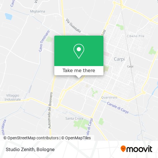 Studio Zenith map