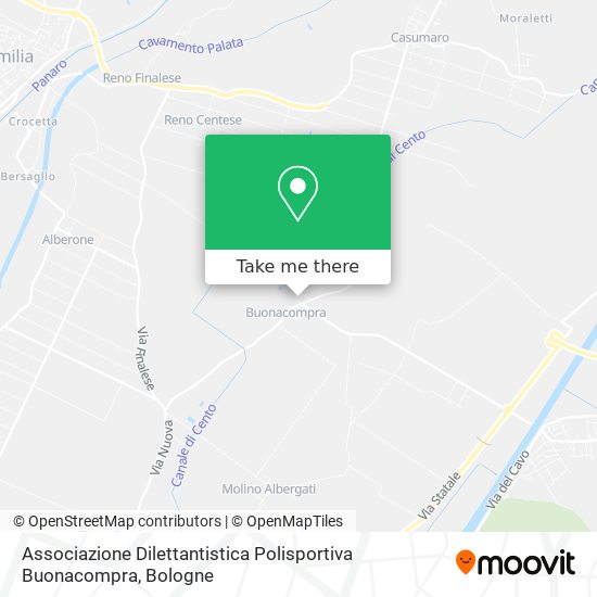 Associazione Dilettantistica Polisportiva Buonacompra map