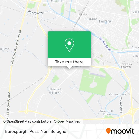 Eurospurghi Pozzi Neri map