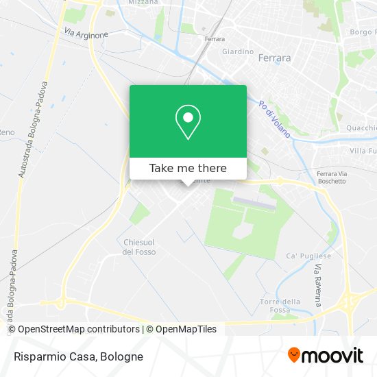 Risparmio Casa map